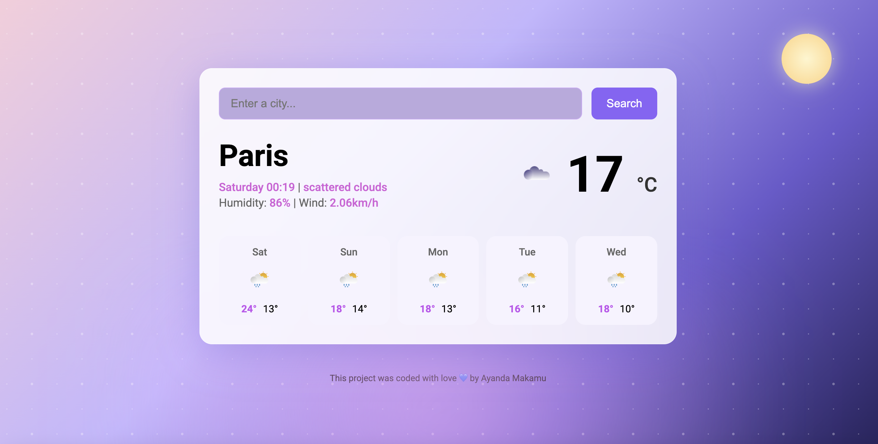 Weather App